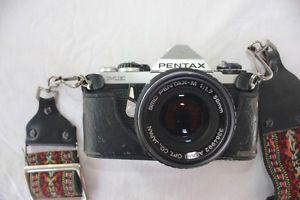 Pentax ME Camera with Lenes and Accessories