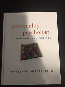 Personality psychology foundations and findings