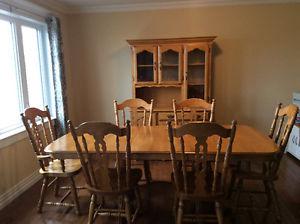 REDUCED Again:"Solid Wood Dining Set"