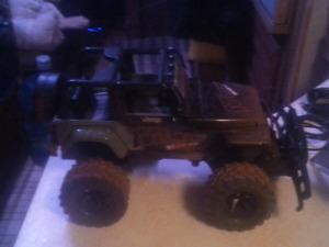 Remote control jeep