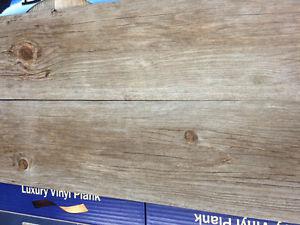 Rustic vinyl plank