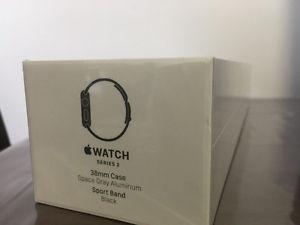 Series 2 Apple Watch, 38mm, Space Grey (Brand New)