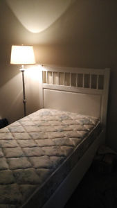 Single ikea bed with mattress