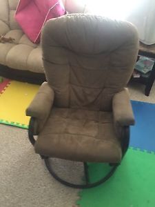 Sliding rocker chair