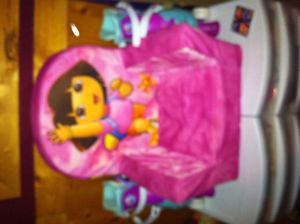 Small plush Dora chair