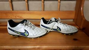 Soccer cleats and indoor soccer shoes