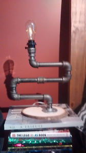 Steampunk vintage lamp