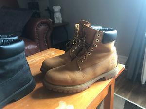 Two pair 6" timberlands