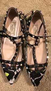 Valentino caged flats