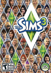 Various Sims 3 Expansion Packs and Base Game