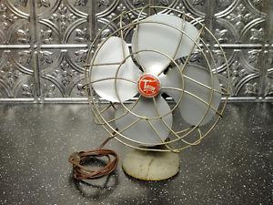 Vintage Torcan Osculating Desk Fan
