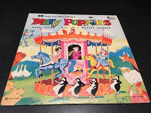 Vintage Walt Disney Mary Poppins Records. LP.Spoonful