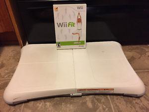 Wii Fit game and board