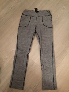 Women's Grey Lululemon Pants Size 8