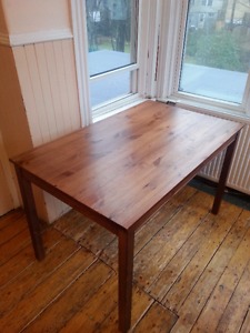 Wooden Kitchen Table