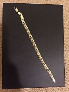 18k plated gold bracelet