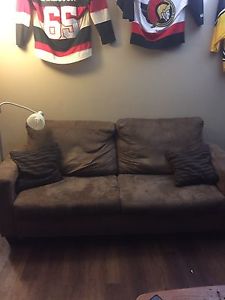 2 couches matching set $80!