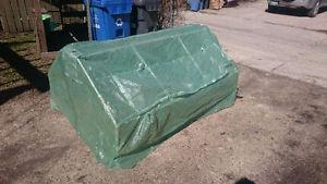 3 large outdoor plant covers