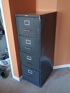 4 drawer upright filing cabinet