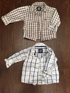 6-9 Month Boys H&M dress shirts