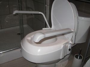 Adjustable Raised toilet seat