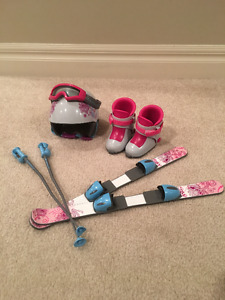 American Girl Ski Gear Set