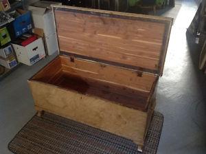 Antique Chest, good investment if redone.
