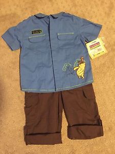 Baby boy Winnie the Pooh outfit  mo