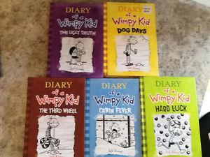 Books for sale - Diary of a Wimpy Kid and Bones