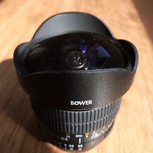 Bower 8mm fisheye for Nikon