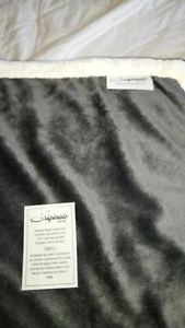 Challenger lambswool blanket set