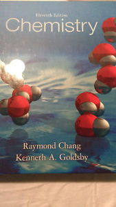 Chemistry - Chang and Goldsby, 11th edition