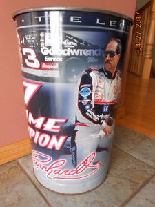 Dale Earnhardt garbage can