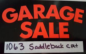 Don't miss out on this Garage sale!!!