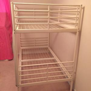 Double twin bed from Ikea double bunks Must go