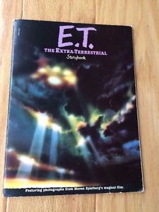 "E.T." movie collectibles (book, ring, cards) from 