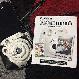 FUJIFILM Instax Mini 8 Dreamy White for $80!