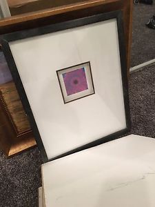 Four flower picture frames