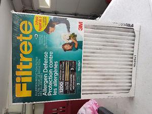 Furnace filters (3) - 16x25x1