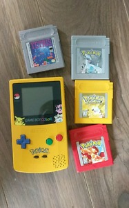 Game Boy Color Pokemon Edition and games