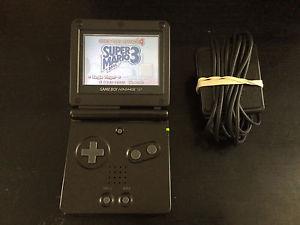 Gameboy Advance SP Black with charger