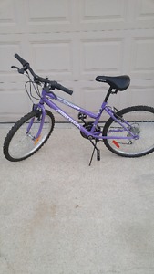 Girl's purple Supercycle 15" frame Bicycle