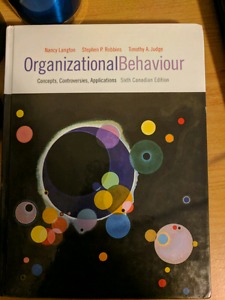 Gmgt  - Organizational behaviour textbook