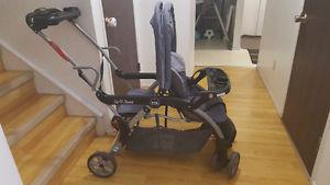 Graco double stroller sit and stand