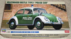 Hasegawa 1/24 Volkswagen Beetle Police Car