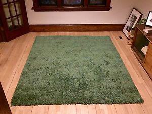 IKEA SKARUP rug, discontinued green