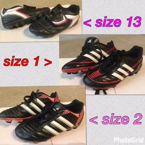 Kids Outsoor Soccer Shoes, Size 13, 1 and 2