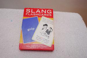 Knock Knock flash cards street slang series