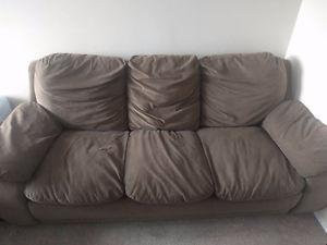 Large Brown Couch