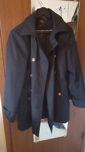 Large Calvin Klein Spring Coat $30 obo